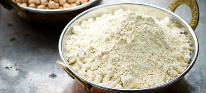 The benefits and harms of chickpea flour, calorie content