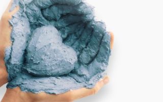 Why is blue clay, face and hair masks useful?