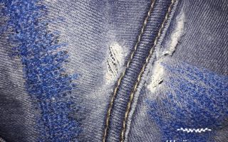 How to sew a hole in jeans between your legs: repairing pants at home