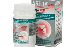 Artra with hyaluronic acid: instructions for use