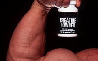 Side effects and effects of creatine