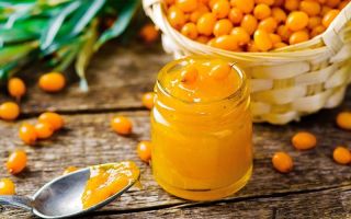 Useful properties of sea buckthorn jam and contraindications