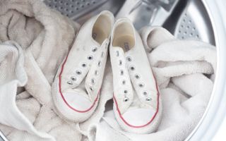 How to machine wash sneakers: washing and drying rules