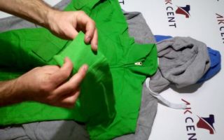 How to fold a hoodie, sweatshirt, and sweater