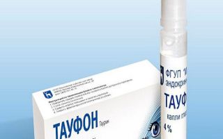 Taufon drops for eyes: benefits and harms, indications for use, analogues