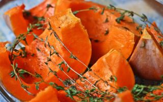 Why baked pumpkin is useful, how to bake it in the oven