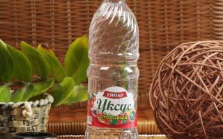 Is table vinegar harmful, composition and properties