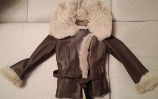 Cleaning a sheepskin coat at home: dry and wet