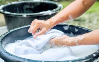 How to wash kitchen towels with sunflower oil