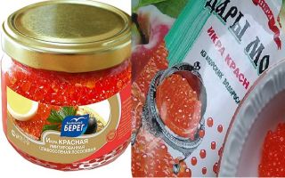 Imitated red caviar: benefits and harms