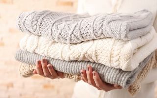 How to wash a wool sweater by hand and in the washing machine