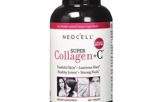 Collagen extract na may bitamina C