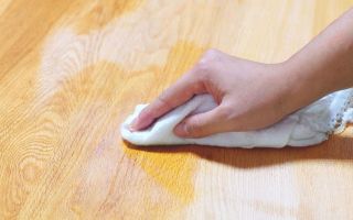 How to wipe paint off linoleum