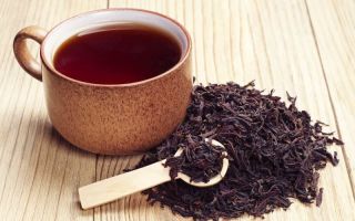 Useful properties and calorie content of black tea