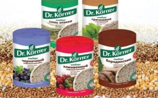 Crispbreads Dr. Kerner: benefits and harms, composition, calorie content, reviews