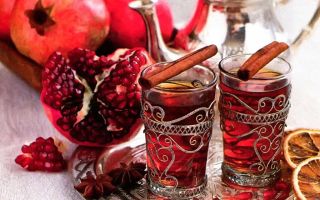 Why is pomegranate tea from Turkey useful, composition and properties