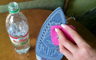 How to remove burnt-on iron from the sole: ways to remove burnt-on clothes