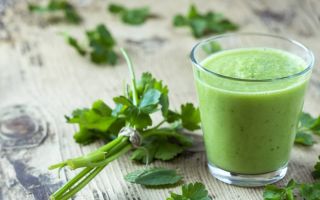 Parsley juice: mga benepisyo sa kalusugan at pinsala, kung paano kumuha